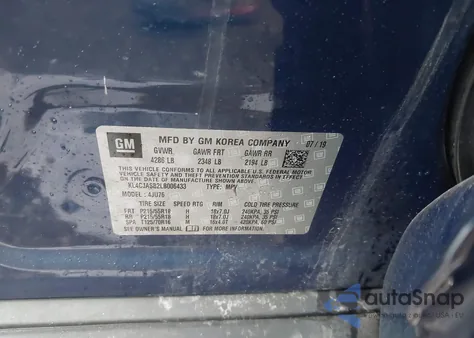 2020 Buick Encore Fwd Preferred from USA, damaged, VIN KL4CJASB2LB006433